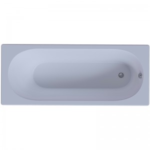 Акриловая ванна Aquatek Оберон OBR160-0000020 160 пустая с фр.экр.(вклеенный каркас)